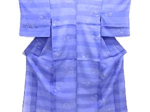 大正ロマン　紗草花模様着物